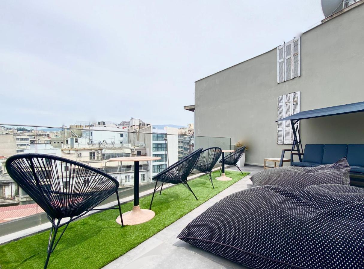 Athens Warehouse Boutique Hotel & Suites Exteriör bild